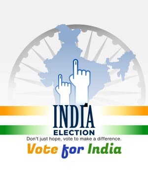 Vote India flyer