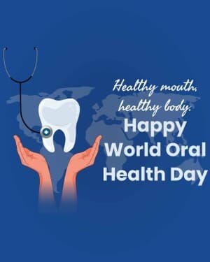 World Oral Health Day event poster