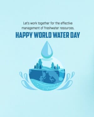 World Water Day banner