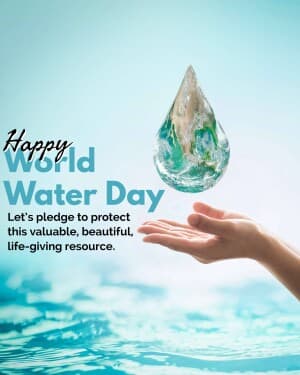 World Water Day post