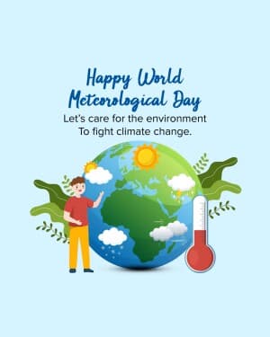 World Meteorological Day poster