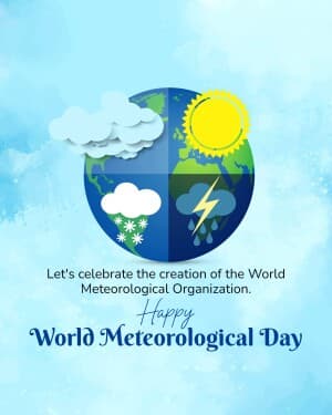 World Meteorological Day post