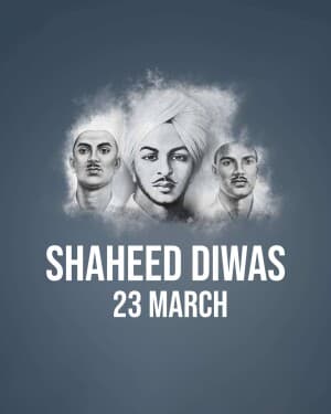 Shahid Diwas post