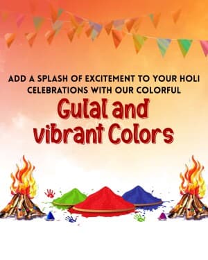 Color & Gulal Instagram banner