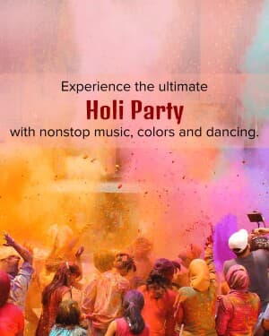 Holi Party image