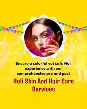 Holi Special advertisement banner