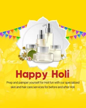 Holi Special Instagram flyer