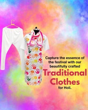 Holi Special ad post