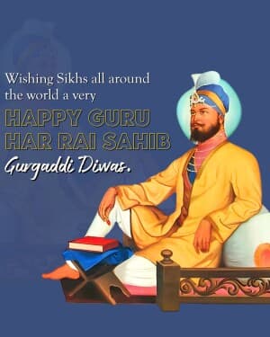 Guru Har Rai Gurgaddi Diwas video