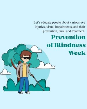 Prevention of Blindness Week graphic