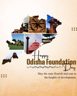 Odisha day flyer