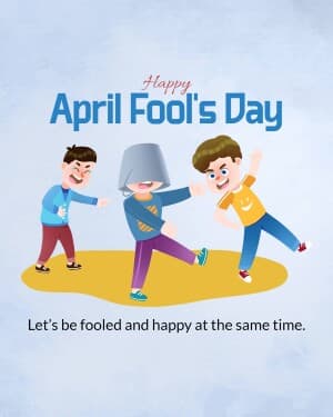 April Fool Day banner
