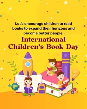 International Children’s Book Day illustration