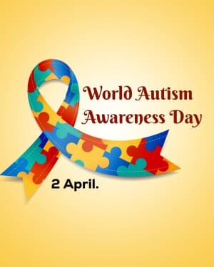 World Autism Awareness Day creative image