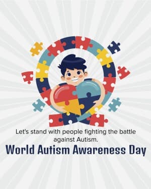 World Autism Awareness Day Instagram Post