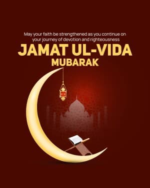 Jamat Ul Vida flyer