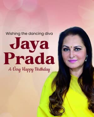 Jaya Prada Birthday image