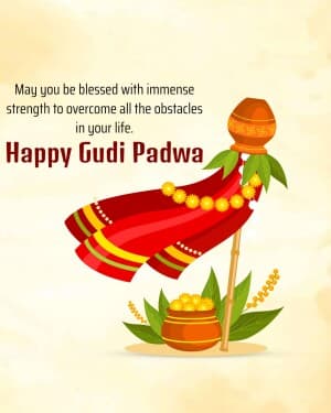 Gudi Padwa illustration