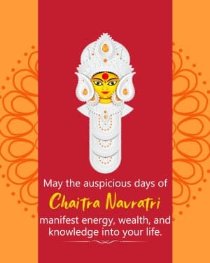 Chaitra Navratri event advertisement