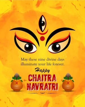 Chaitra Navratri poster Maker