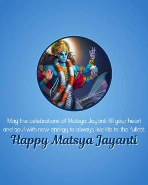 Matsya Jayanti flyer