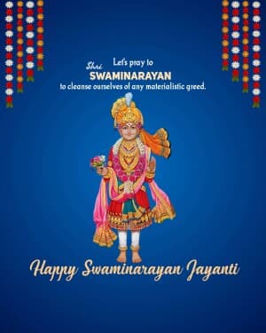 Swaminarayan Jayanti banner