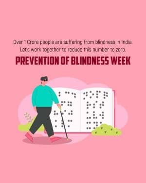 Prevention of Blindness Week banner