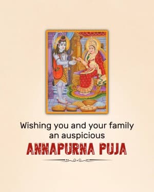 Annapurna Puja graphic