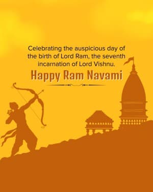 Ramnavmi Facebook Poster