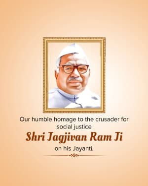 Jagjivan Ram Janm Jayanti video