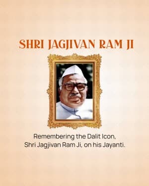 Jagjivan Ram Janm Jayanti image