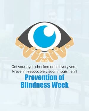 Prevention of Blindness Week poster