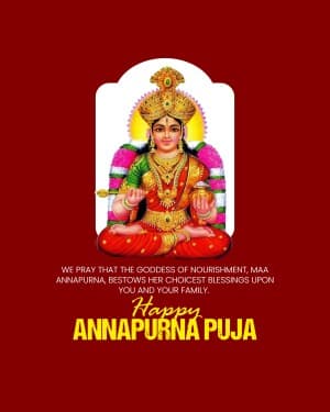 Annapurna Puja poster