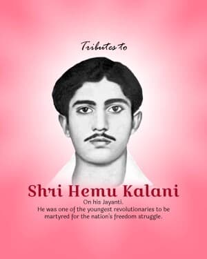 Hemu Kalani Jayanti post