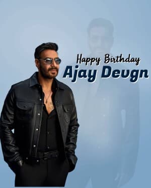 Ajay Devgn Birthday poster