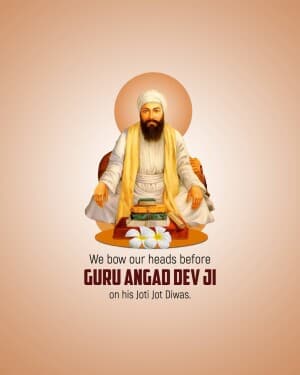 Guru Angad Dev Ji Jyoti Jyot Diwas post