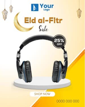 Eid al-Fitr Offers ad template