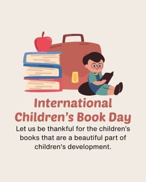 International Children’s Book Day post