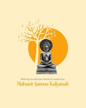 Mahavir Janma Kalyanak flyer