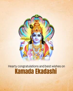 Kamada Ekadashi flyer