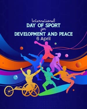 International Day of Sport for Development and Peace graphic