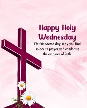 Holy Wednesday image