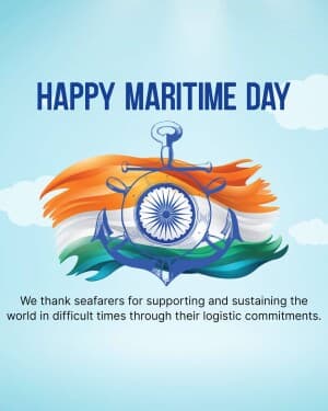 National Maritime Day Instagram Post