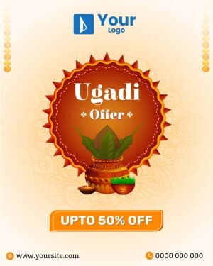 Gudi Padwa And Ugadi Offers ad template