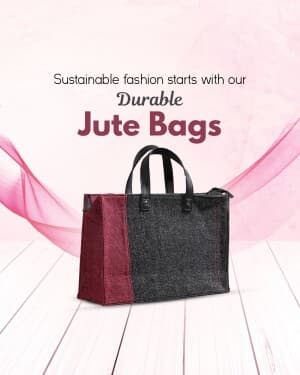 Jute Bag marketing post