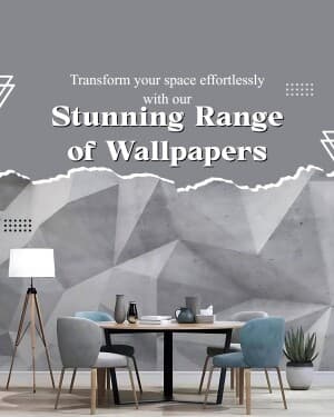 Customize wallpaper template
