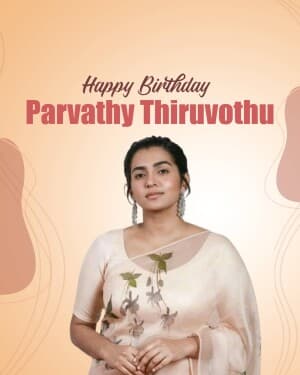 Parvathy Thiruvothu Birthday video