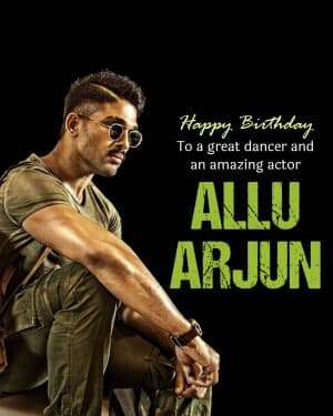 Allu Arjun Birthday video