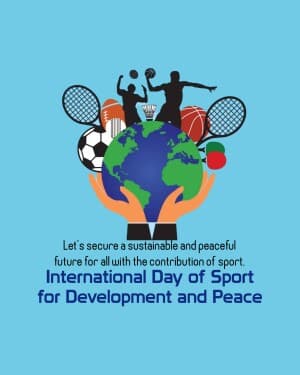 International Day of Sport for Development and Peace banner