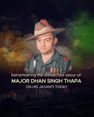 Dhan Singh Thapa Jayanti poster